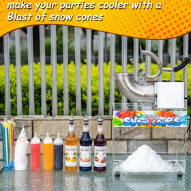 VNN 48L snow cone machine blades closeup showcases durable cutting blades.