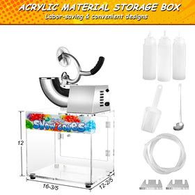 VNN 48L snow cone machine party use shows cooling fun for crowds.