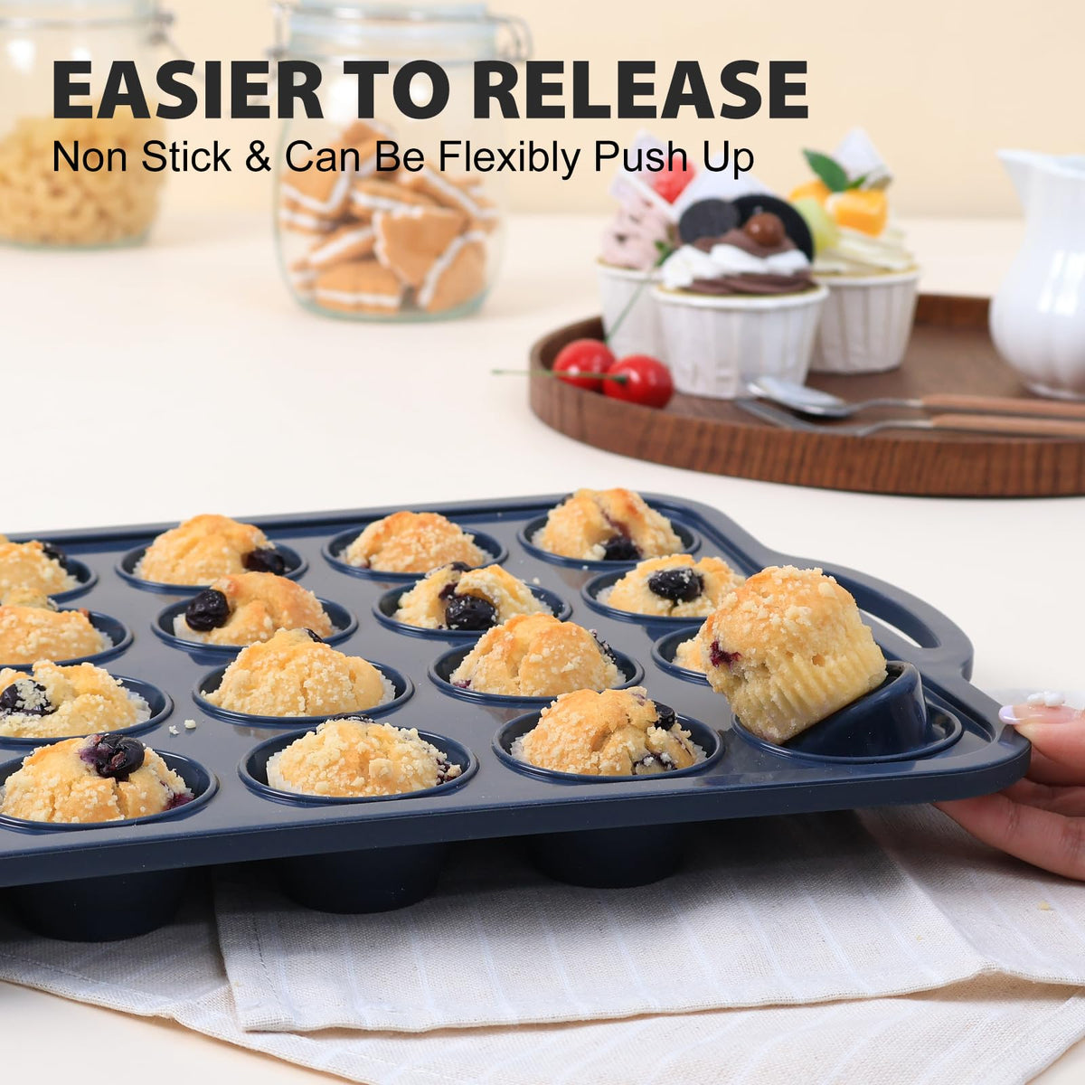 Vnray egg bites mold for compact snacks and mini bites