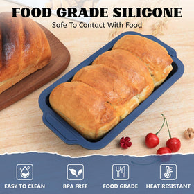 Vnray loaf mold with precise internal dimensions for perfect shapes