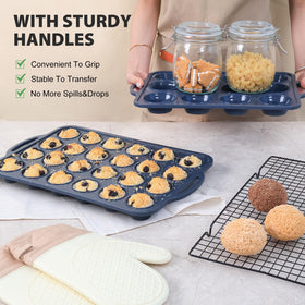 Vnray thick-design pan delivers durable baking performance and steady shapes