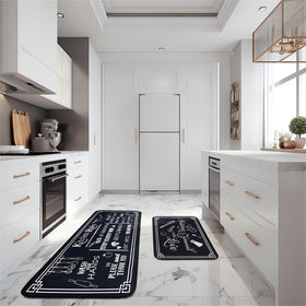 Voanos anti-fatigue design supports standing comfort during meal prep.