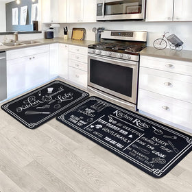 Voanos non-slip back keeps the mat in place while you cook.