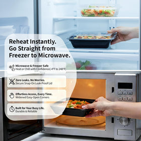 Voatree reusable meal-prep containers for on-the-go lunches and snacks