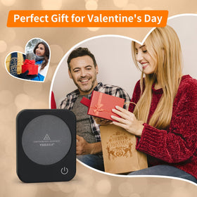 VOBAGA splash-proof heating plate fits most mugs for reliable heating.