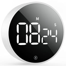 VOCOO digital timer with twist control for precise kitchen settings.