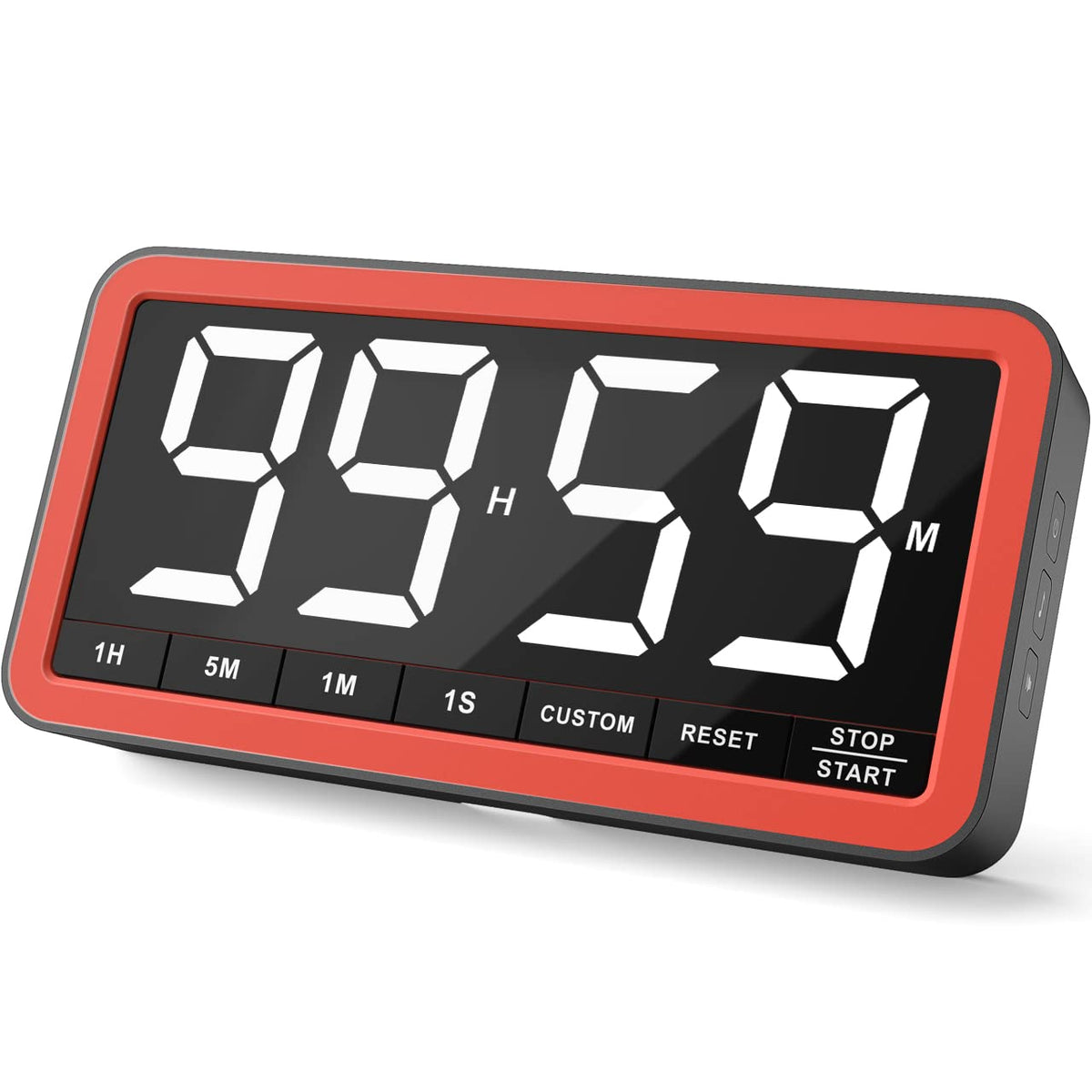 VOCOO digital timer with 7.8-inch display for easy readability at a glance.