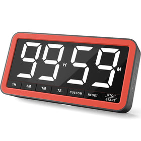 VOCOO digital timer with 7.8-inch display for easy readability at a glance.