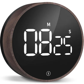 VOCOO digital kitchen timer with large LED display for clear visibility while cooking