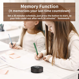 VOCOO digital timer with twist control for fast, precise setting