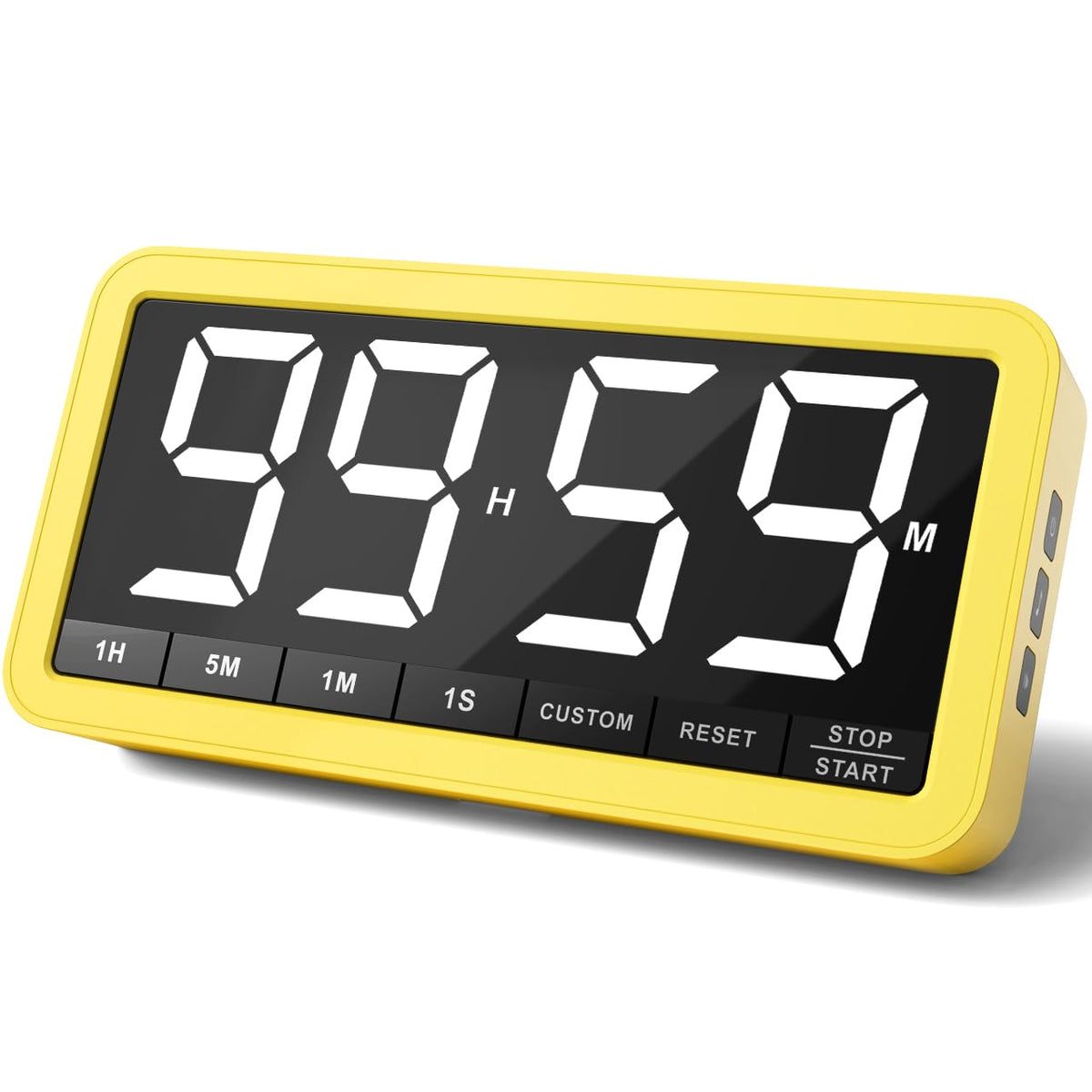 VOCOO digital timer with bright 7.8-inch display for clear cooking timing