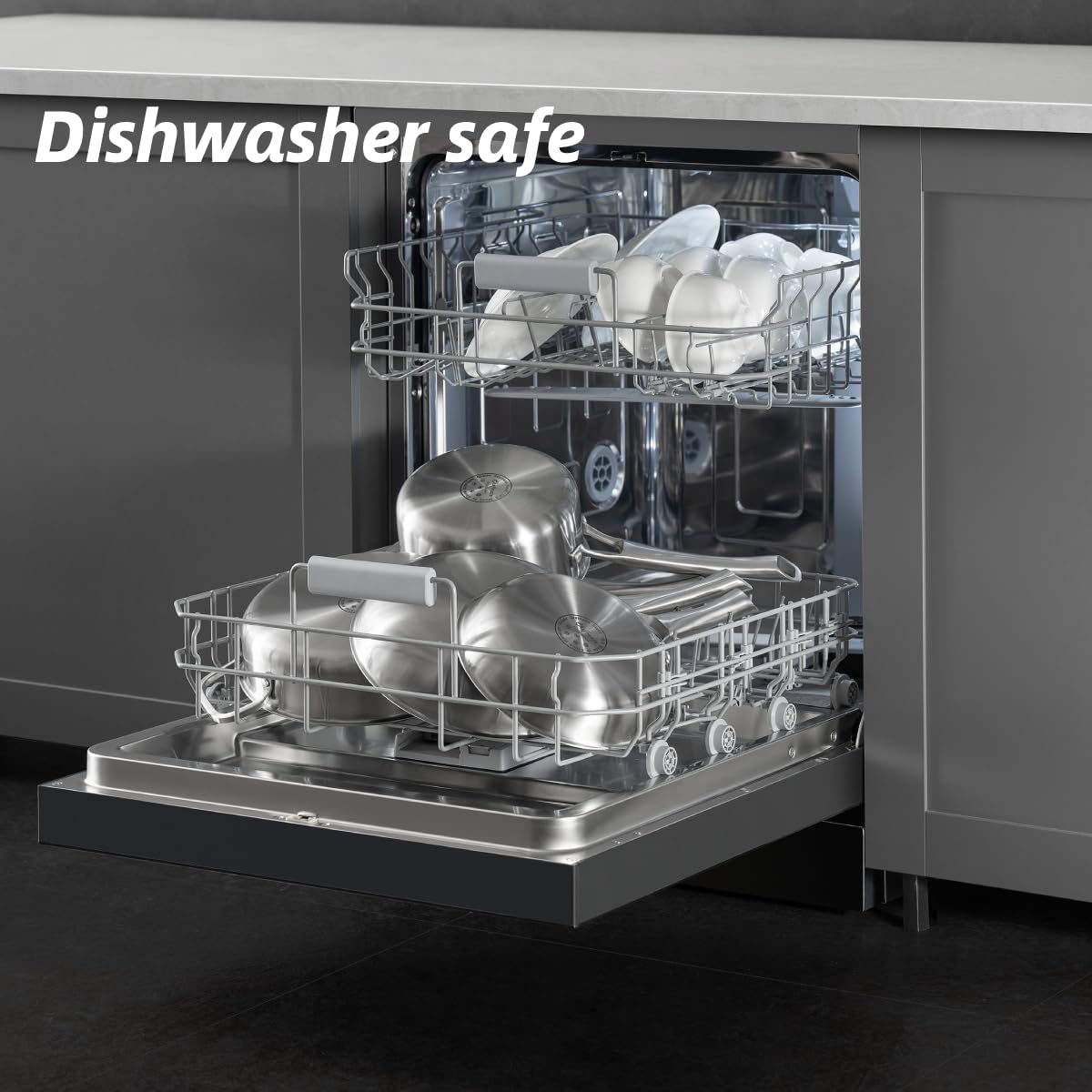 VocVoi Saute Pan 12.5-inch diameter supports large batches.