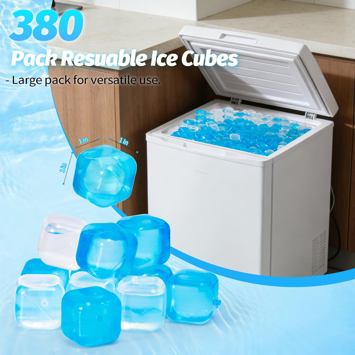 VOGVOG reusable ice cubes with slow-melt design preserving flavor in whiskey.