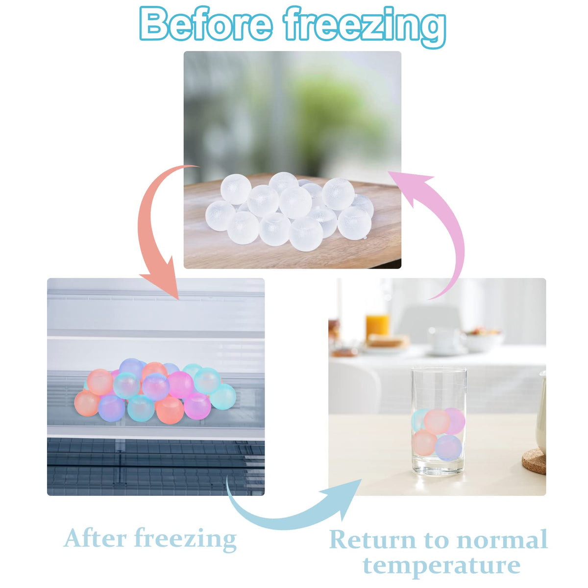 VOGVOG BPA-free reusable ice cubes are safe for everyday use.