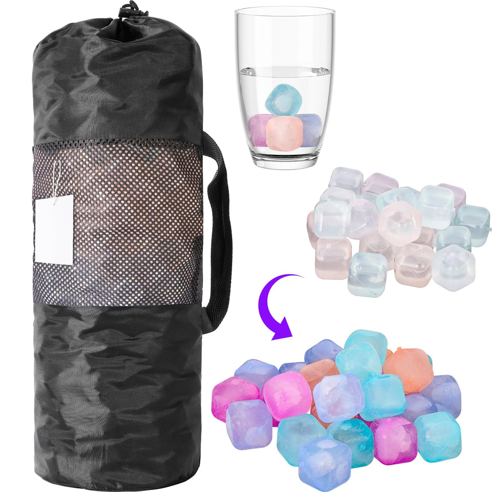 VOGVOG color-changing ice cubes enhance drink presentation and mood.