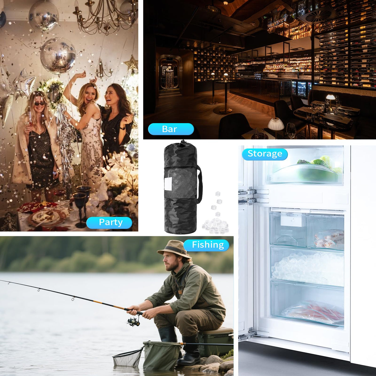 VOGVOG ice cubes suitable for camping and bars