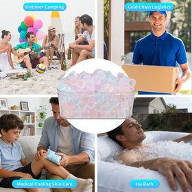 VOGVOG ice cubes for drinks, camping, and bars.