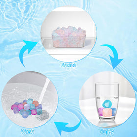 VOGVOG multicolor ice cubes suit any mood or event.
