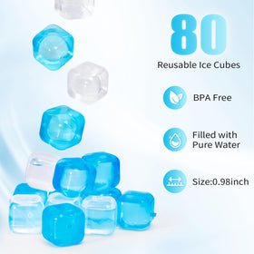 VOGVOG no-dilution ice cubes chill drinks while preserving taste.