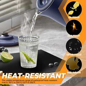 VOKOY easy-clean silicone mat 36x24 wipe or rinse after use