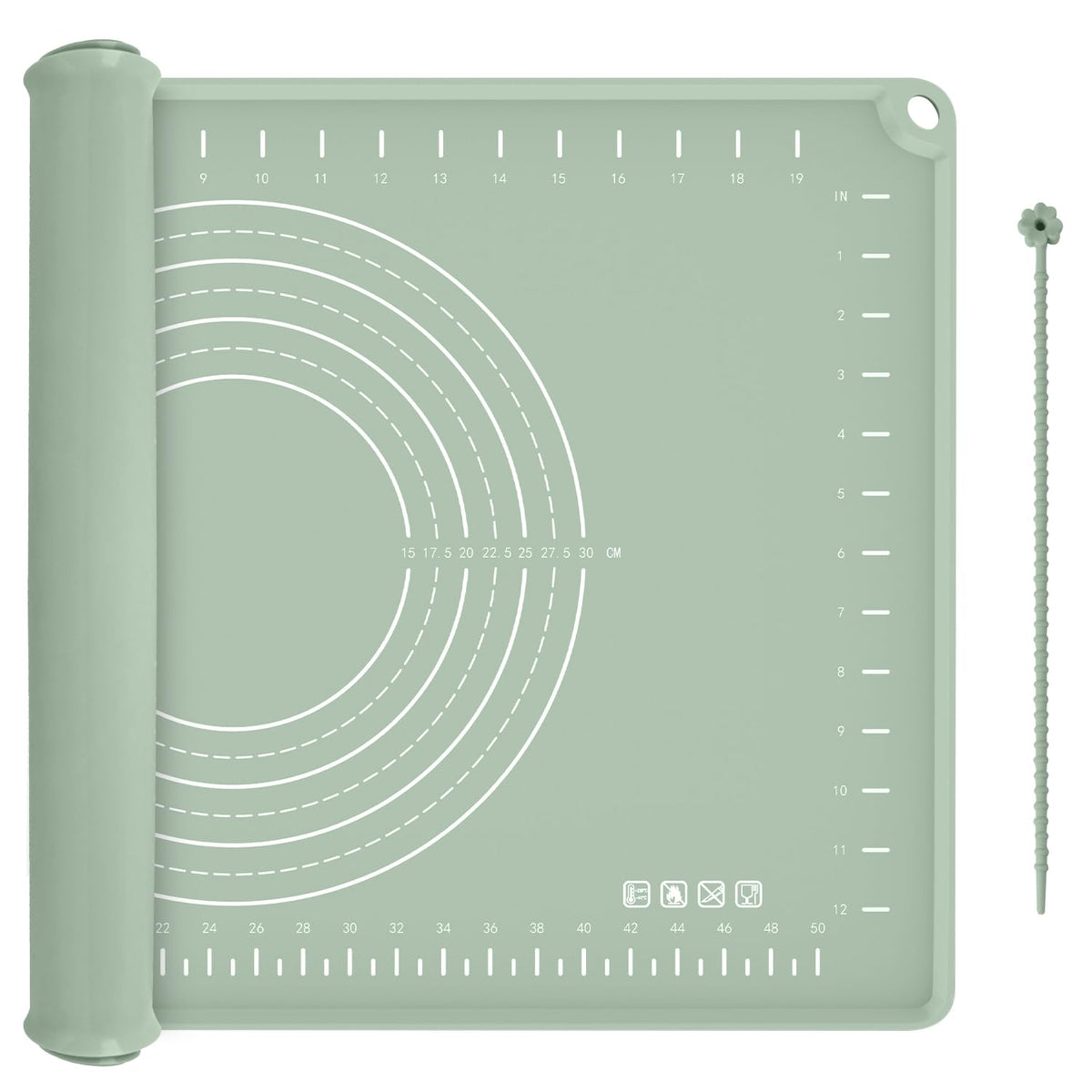 Volikos mat designed for bread, cookies, pizza, fondant and pasta