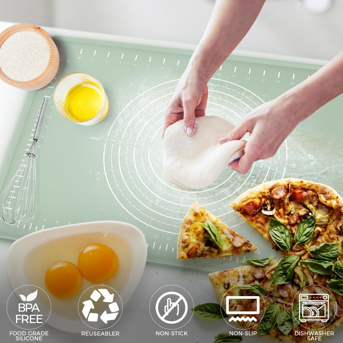 Volikos 32x24 versatile use for kneading and protection.