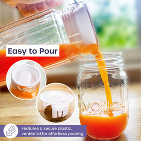Volila iced tea pitcher ready for refreshing cold beverages at gatherings.