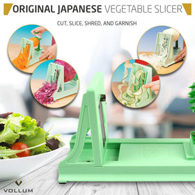 Vollum spiralizer zucchini noodles ready for salads and bowls