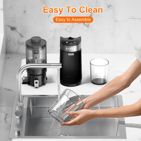 Voltisphere CFR637 complete setup with tool-free disassembly for cleaning.
