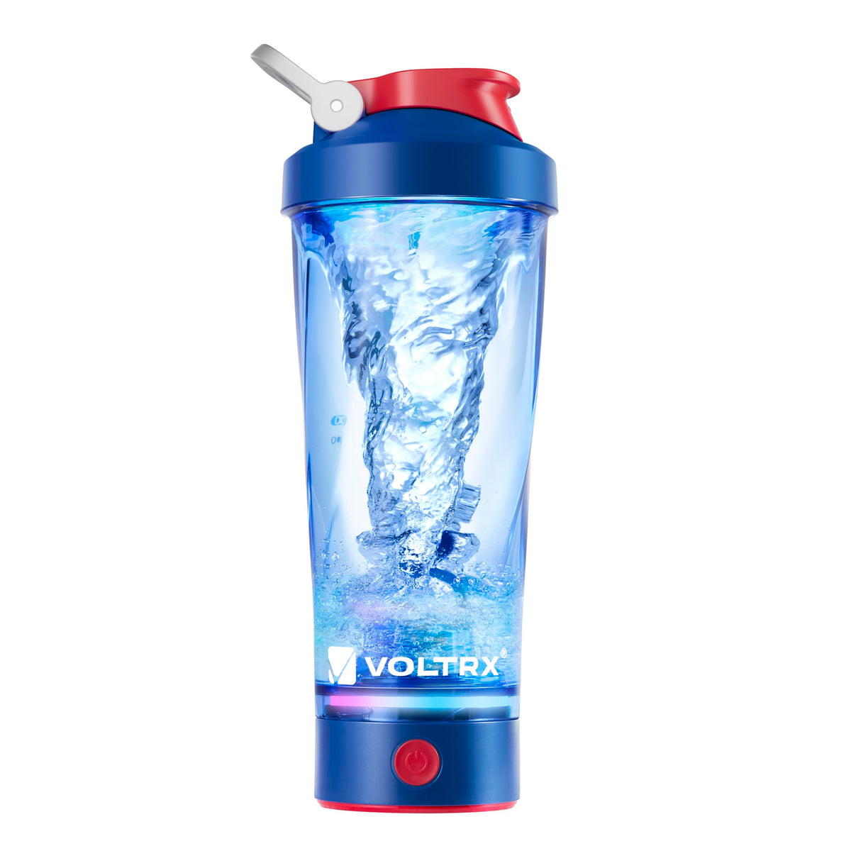 VOLTRX VortexBoost electric shaker bottle pour delivers smooth, clump-free shakes on the go.