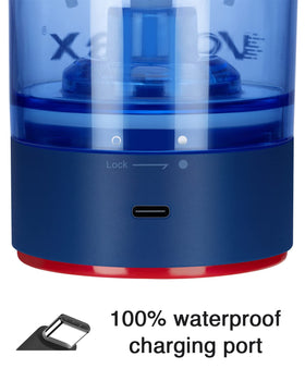 VOLTRX VortexBoost IPX5 waterproof body protects against splashes during workouts.