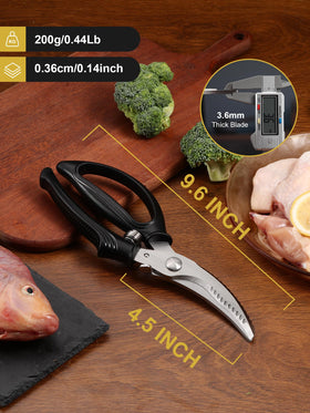 Vomsocs Poultry Shears spring mechanism for steady cutting power