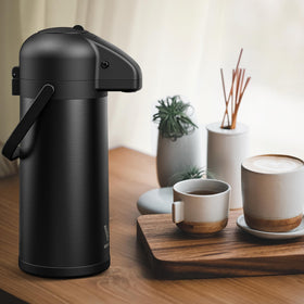 Vondior pump-top dispense minimizes spills during serving.