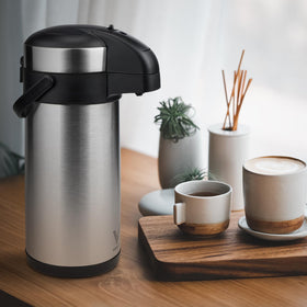 VONDIOR Airpot durable stainless steel construction for everyday use.