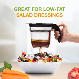 VONDIOR fat separator is dishwasher safe for easy cleanup.