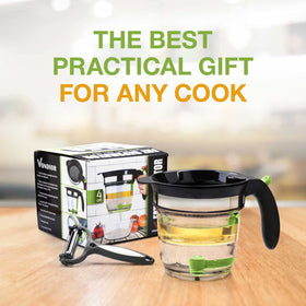 VONDIOR Thanksgiving gravy setup helps craft flavorful gravy