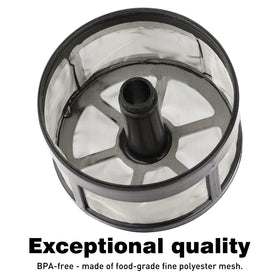 Vonluxin ultra-fine mesh boosts filtration and flavor