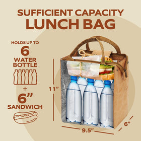 VonNova aluminum lining close-up aiding easy cleaning and durability.