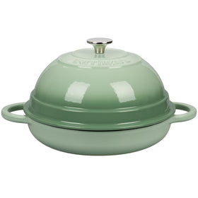 VORRINGARD bread Dutch oven green lid for even heat and perfect crust.