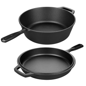 VORRINGARD lid doubles as a skillet for versatile stove, grill, or campfire cooking