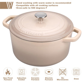 Vorringard looped handles on the Dutch oven for secure transport