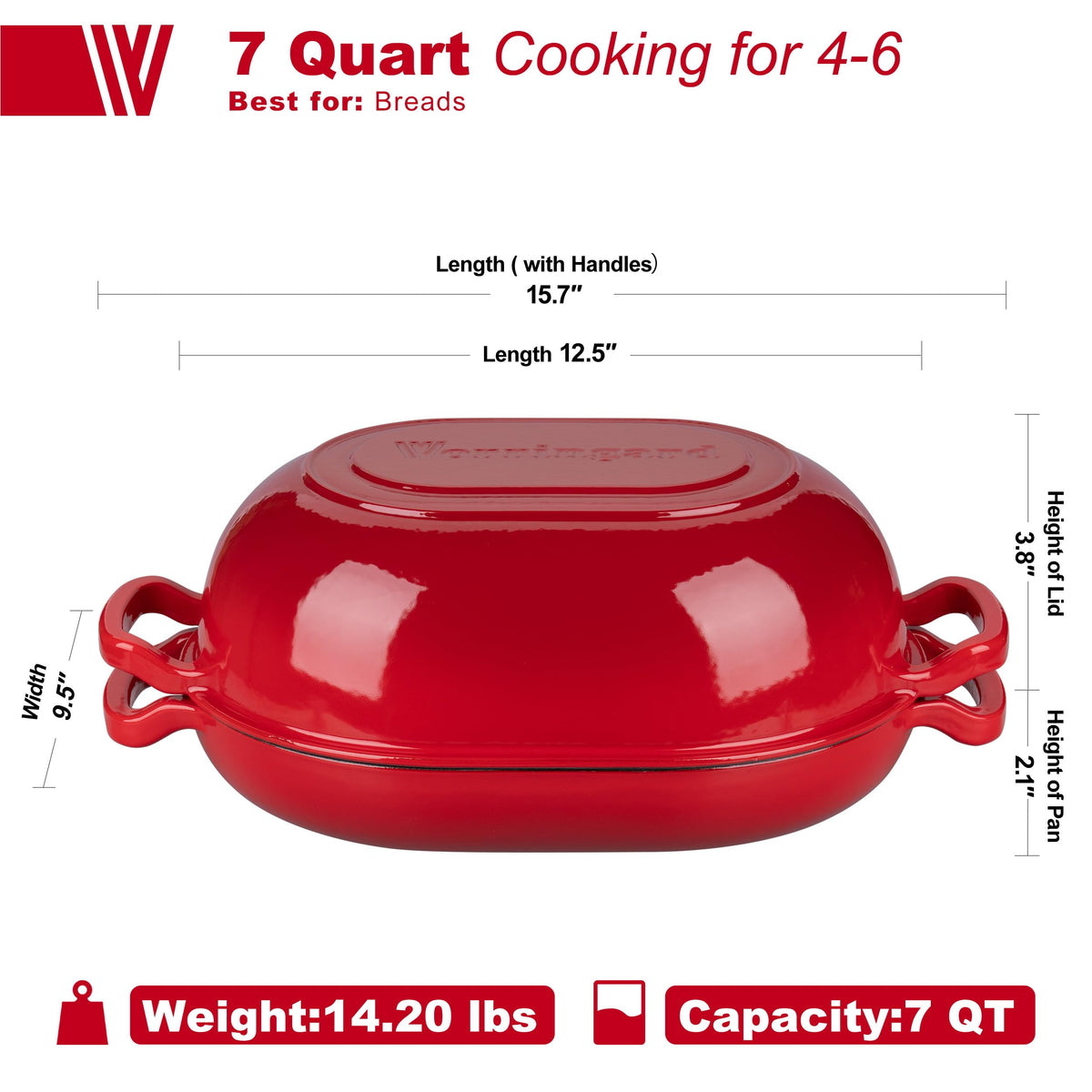 VORRINGARD dutch oven lid on shows efficient heat retention for slow cooking.