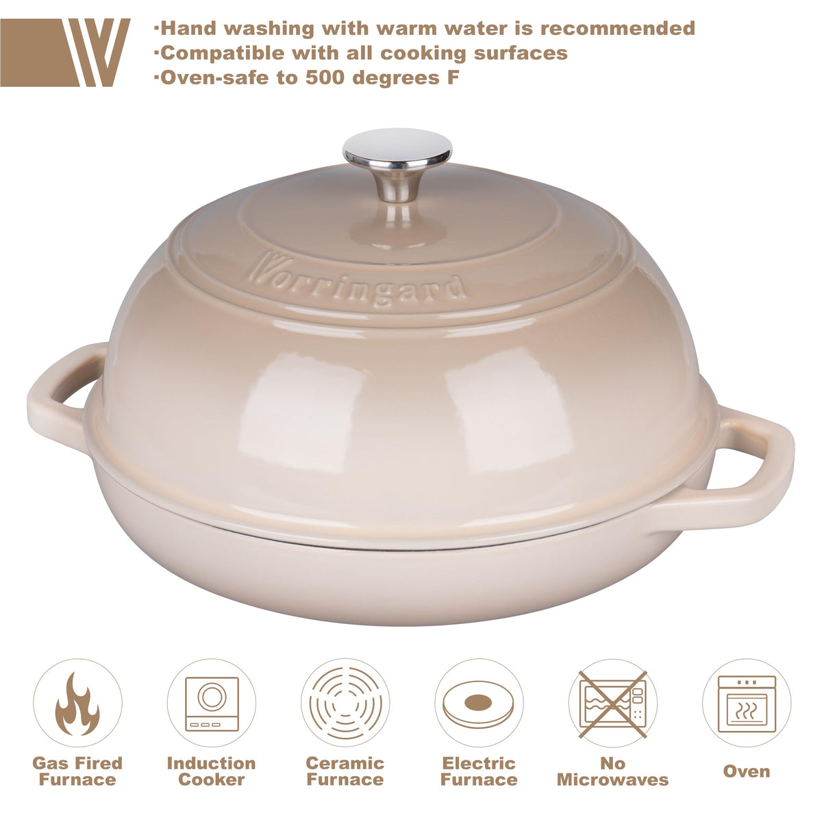 VORRINGARD sourdough bread baking setup for crust and crumb perfection.