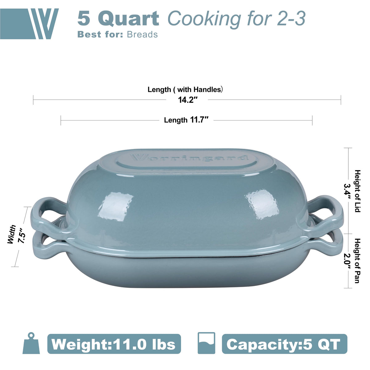 VORRINGARD sourdough bread crust forms beautifully in this oven