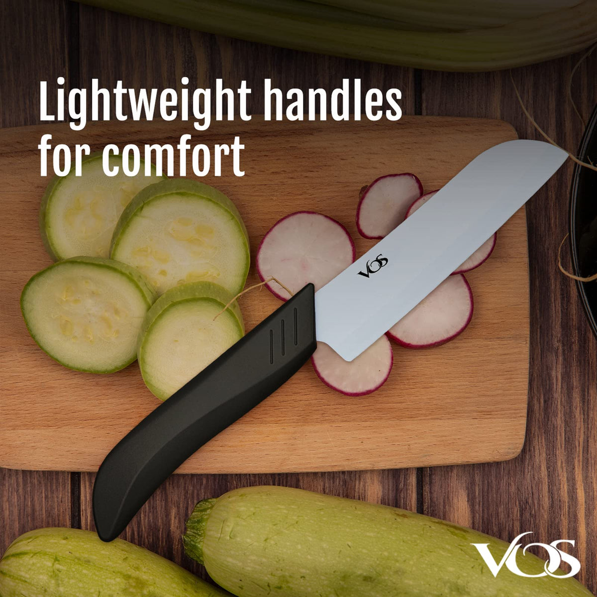 Vos 4-inch paring knife ideal for fruit prep and detail work