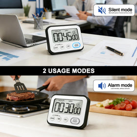 VOULOIR timer magnetic back attachment for quick setup on metal surfaces