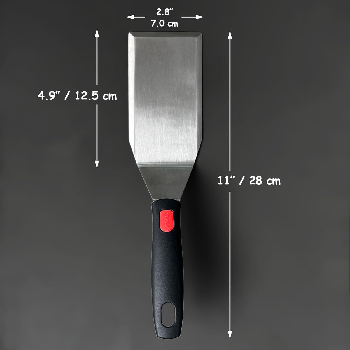 Vovoly ergonomic spatula design improves grip and control across cooking tasks.