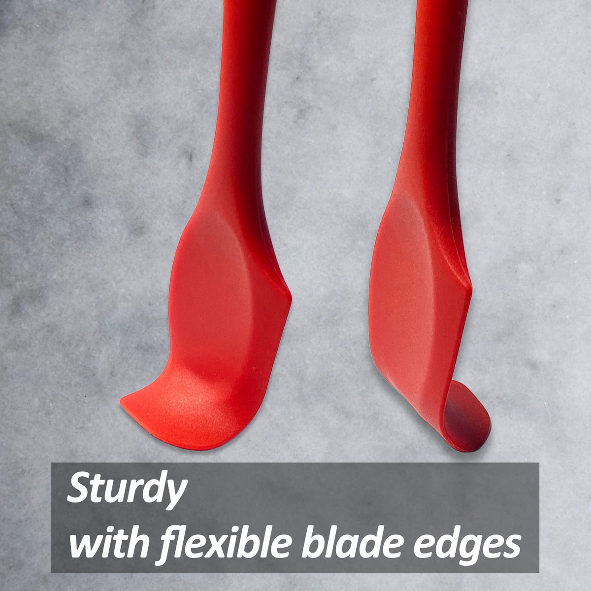 Vovoly four-pack silicone spatulas provide versatile kitchen tools.