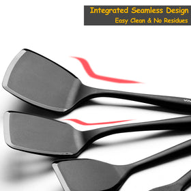 Vovoly heat-resistant spatula withstands high heat up to 600°F.