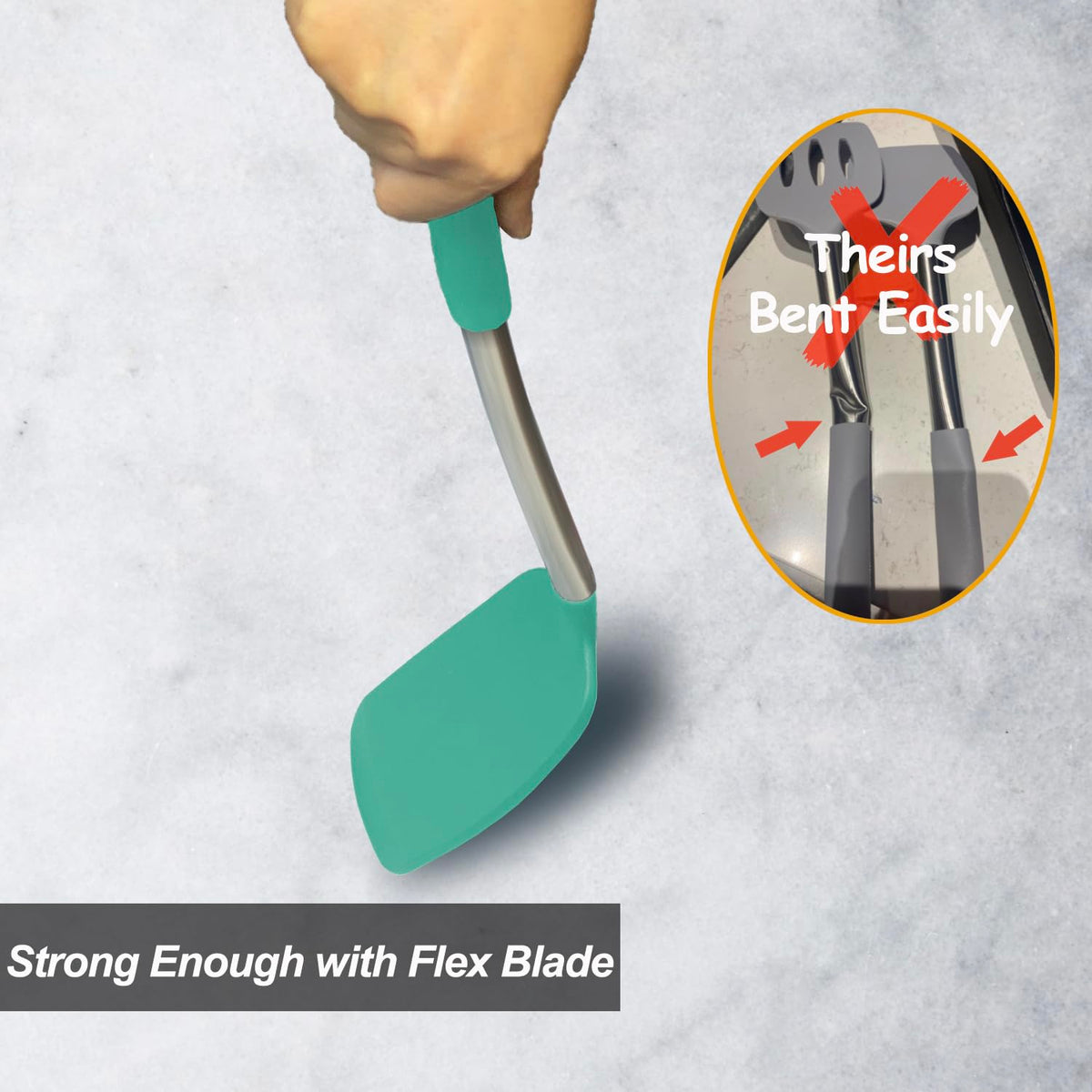 VOVOLY heat-resistant spatulas suitable for high-heat cooking